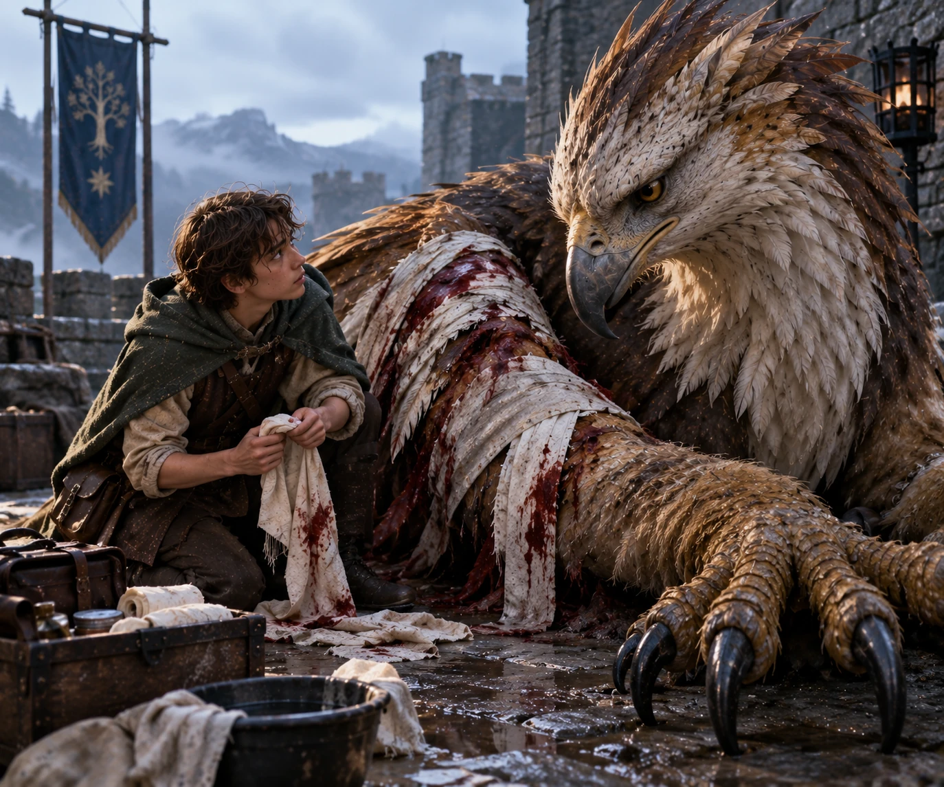 Griffin's Wounded Wing